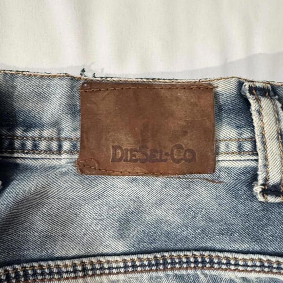 Diesel Men's Jeans Waist 32 Denim Distressed Moto Biker SEE NOTES - Picture 6 of 9